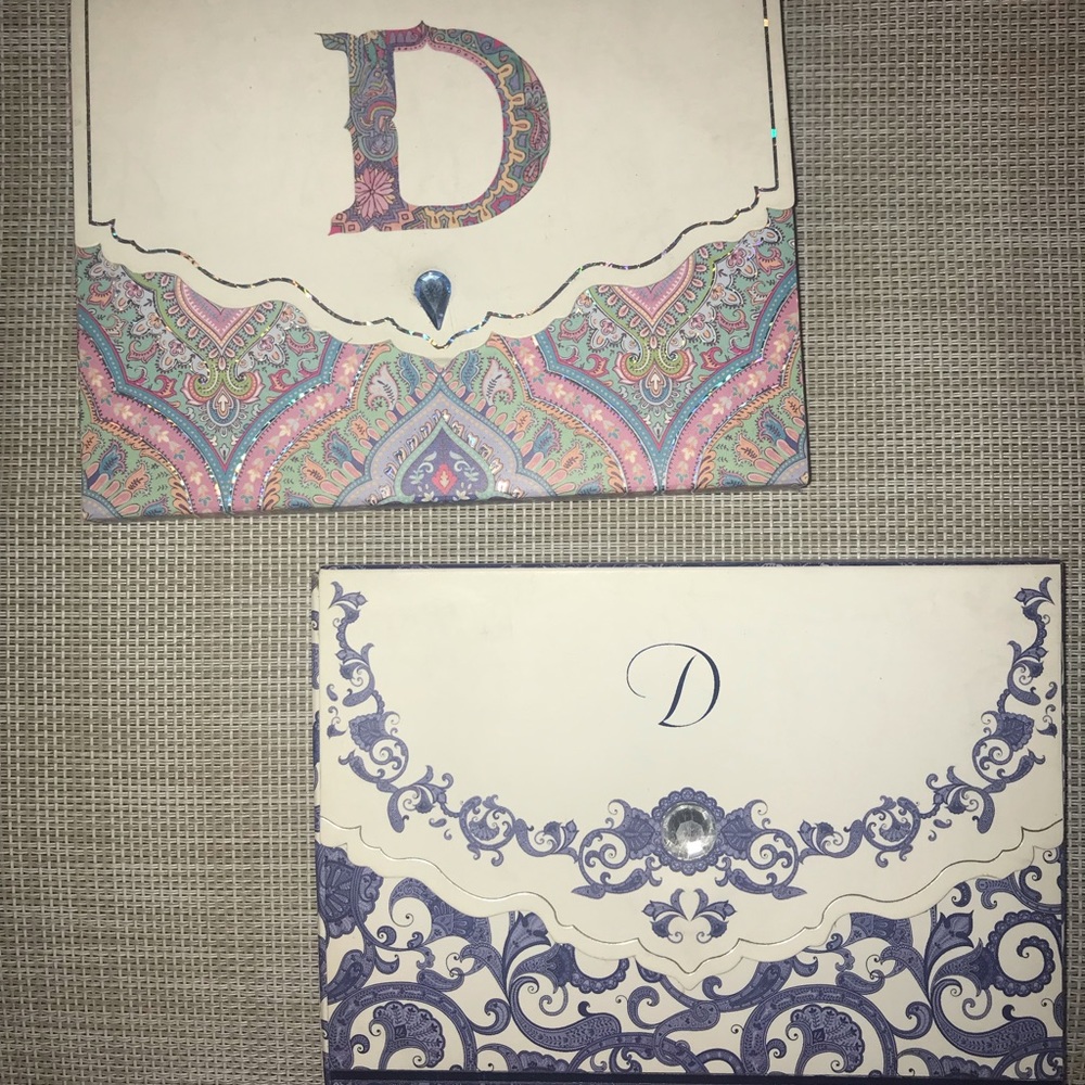 🎄🎁 New Monogram Note Card Sets - Picture 2 of 7